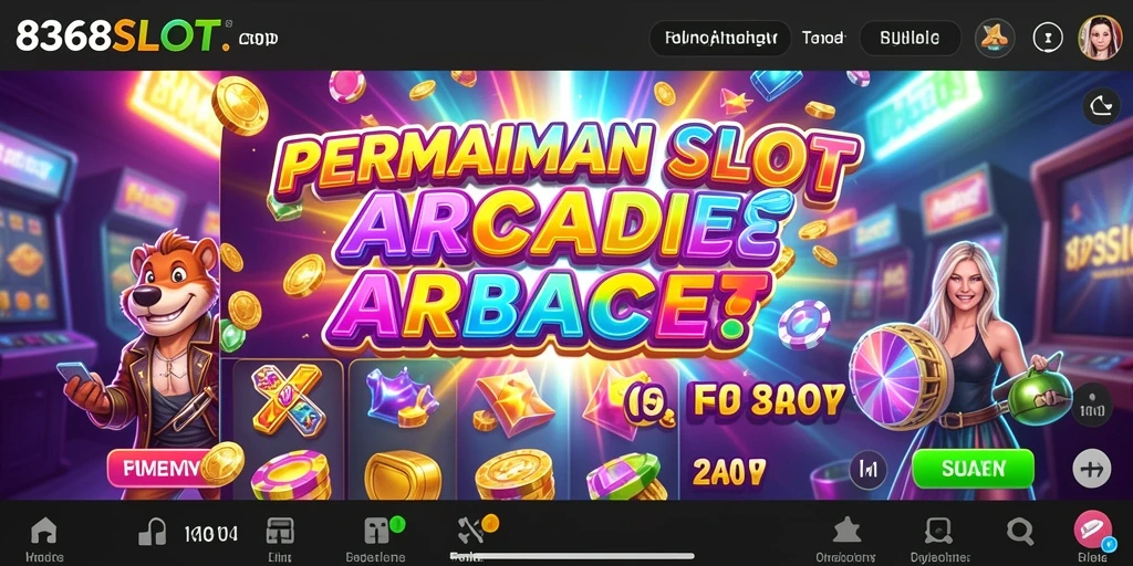 Tampilan menarik dari gameplay 8368SLOT yang penuh warna.