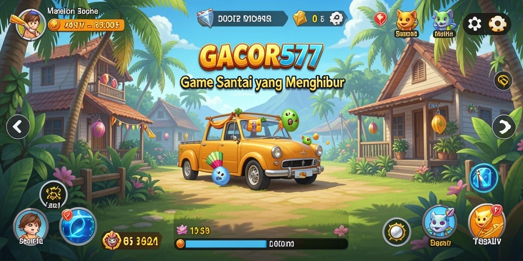Tampilan gameplay menarik dari GACOR577 yang menghibur.