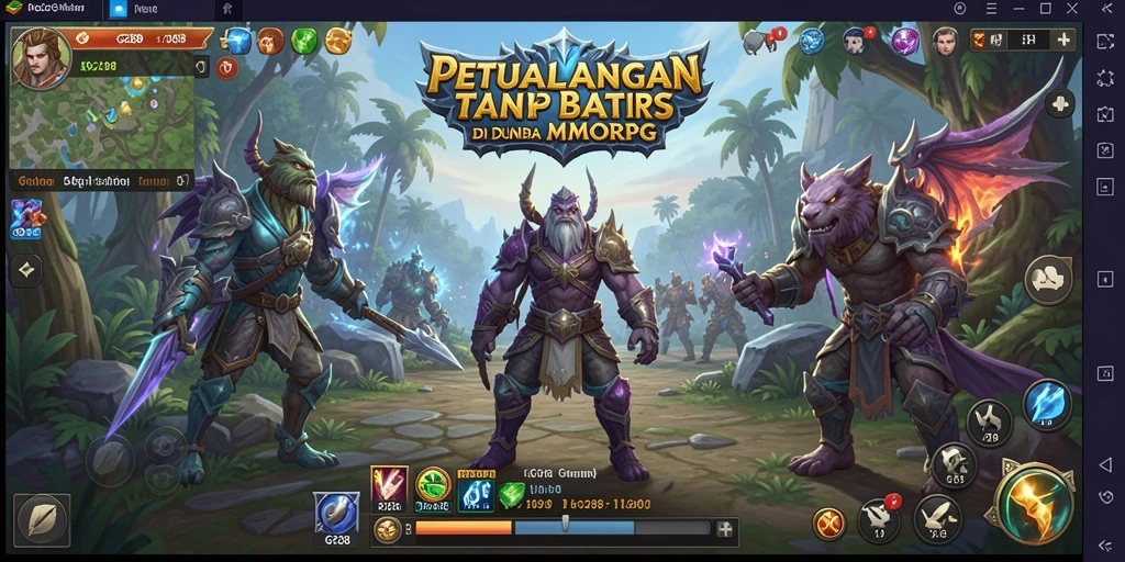 Screenshot showcasing gameplay di GG288 dengan karakter beraksi di medan perang.