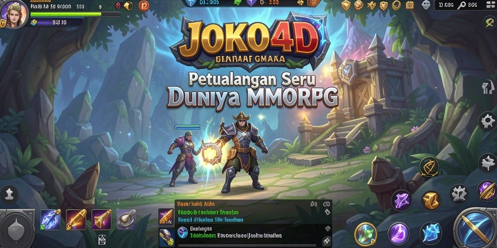 Screenshot gameplay seru JOKO4D di dunia MMORPG.