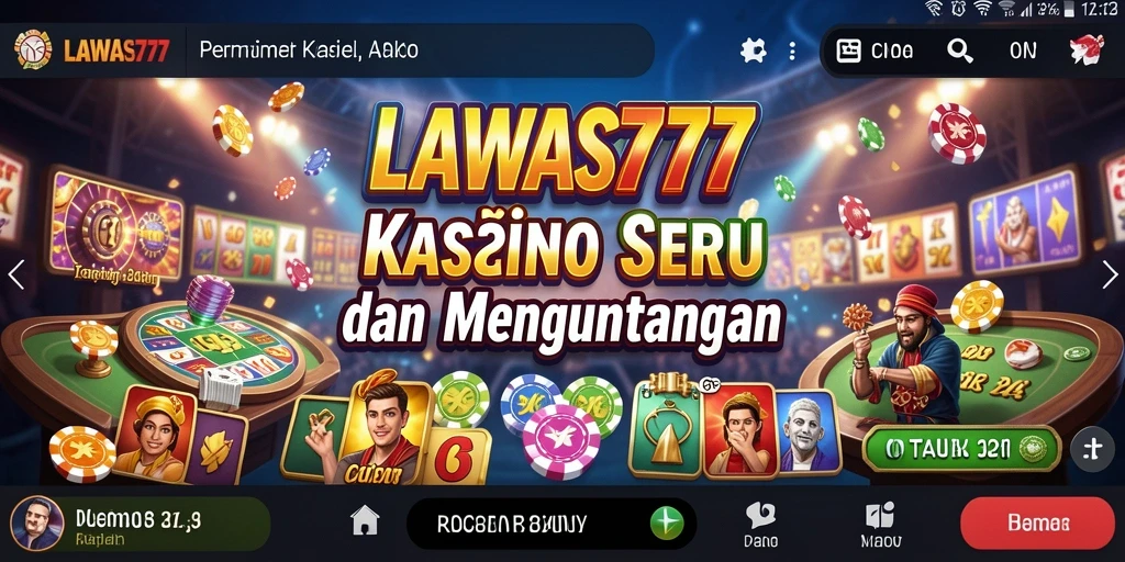 Screenshot menampilkan gameplay seru dari LAWAS777 dengan grafis menarik.