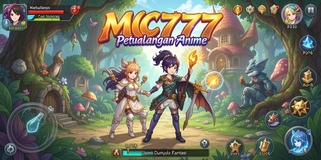 Gameplay MC777 yang penuh warna dan aksi seru.