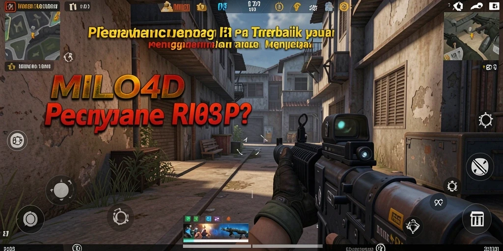 Tampilan action gameplay intens di MILO4D dengan grafis realistis.