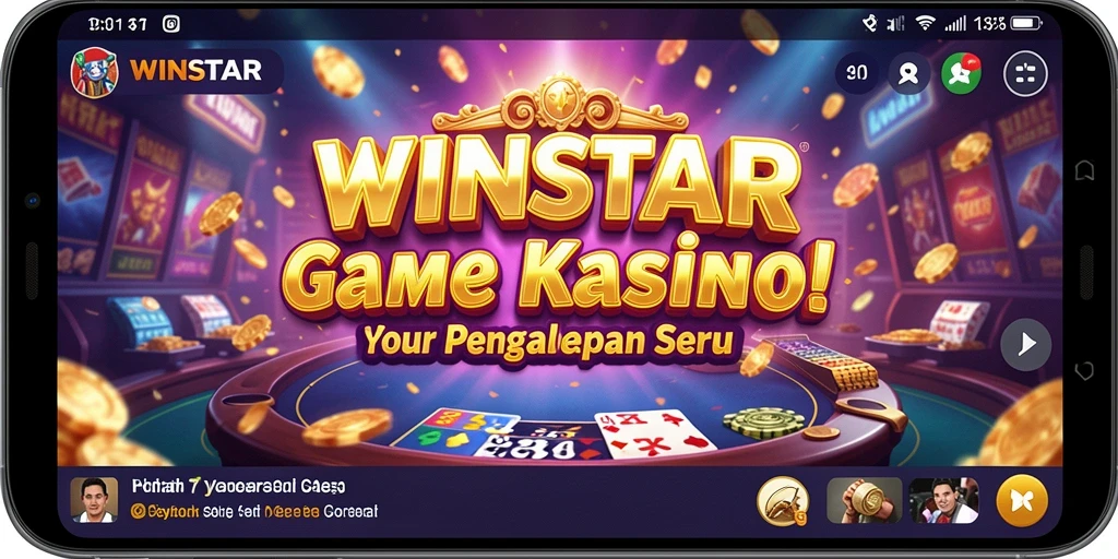 Gameplay seru WINSTAR dengan grafis kasino yang memukau.
